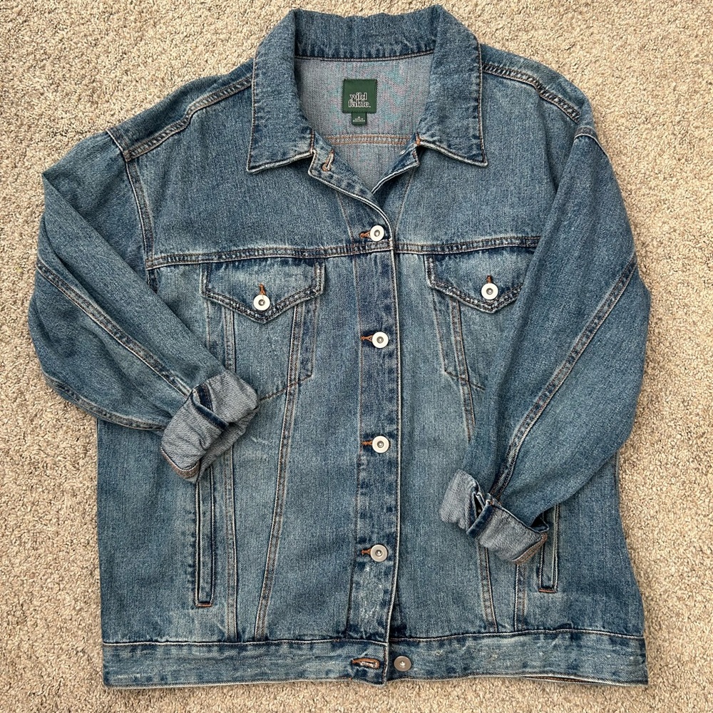 Oversized Jean Jacket